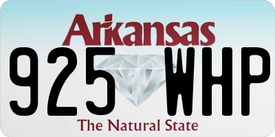 AR license plate 925WHP