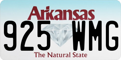 AR license plate 925WMG