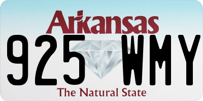 AR license plate 925WMY