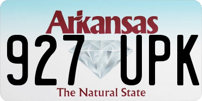 AR license plate 927UPK
