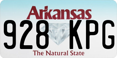 AR license plate 928KPG