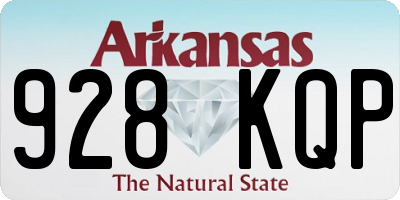 AR license plate 928KQP