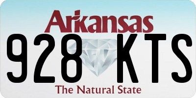 AR license plate 928KTS