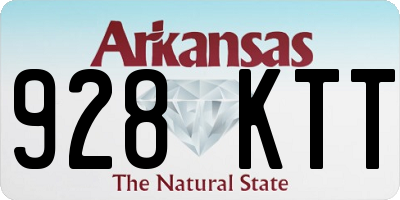 AR license plate 928KTT
