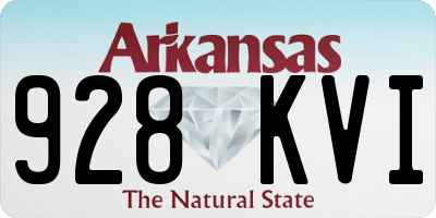 AR license plate 928KVI
