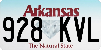 AR license plate 928KVL