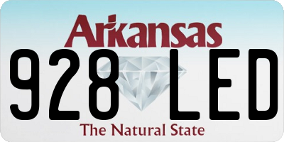 AR license plate 928LED