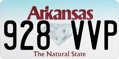 AR license plate 928VVP