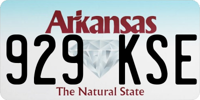 AR license plate 929KSE