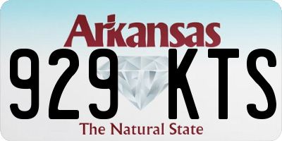 AR license plate 929KTS