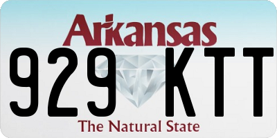 AR license plate 929KTT