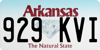 AR license plate 929KVI