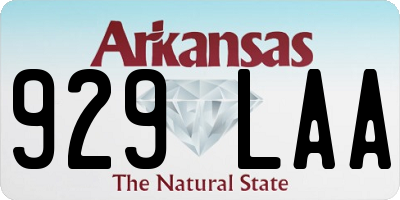 AR license plate 929LAA