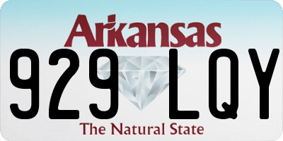AR license plate 929LQY