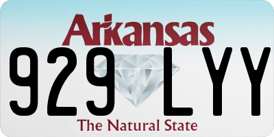 AR license plate 929LYY
