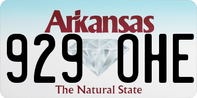 AR license plate 929OHE