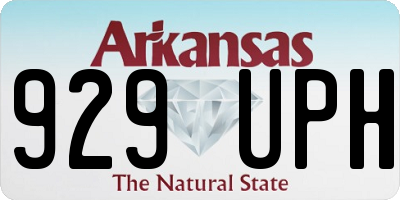 AR license plate 929UPH