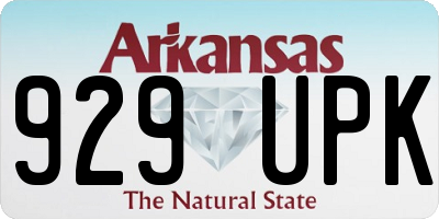 AR license plate 929UPK