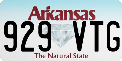 AR license plate 929VTG