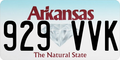 AR license plate 929VVK