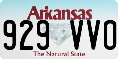 AR license plate 929VVO