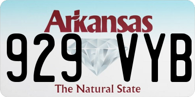 AR license plate 929VYB