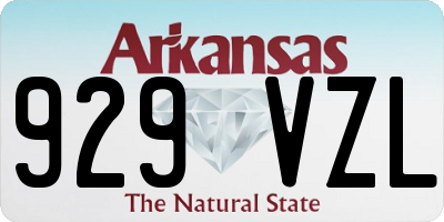 AR license plate 929VZL