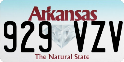 AR license plate 929VZV