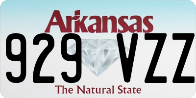 AR license plate 929VZZ