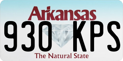 AR license plate 930KPS