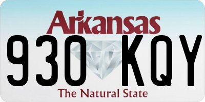 AR license plate 930KQY