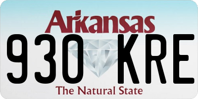 AR license plate 930KRE
