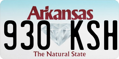 AR license plate 930KSH