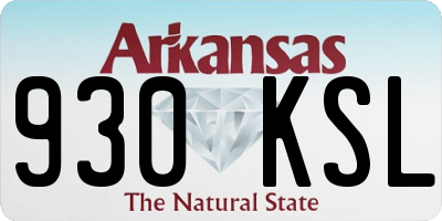 AR license plate 930KSL