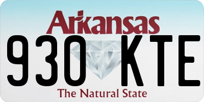 AR license plate 930KTE