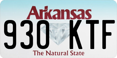 AR license plate 930KTF