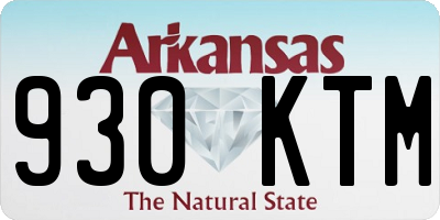 AR license plate 930KTM