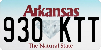 AR license plate 930KTT