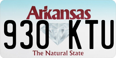 AR license plate 930KTU