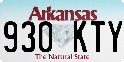 AR license plate 930KTY