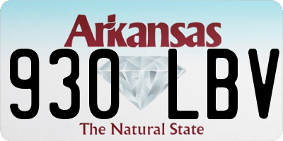 AR license plate 930LBV