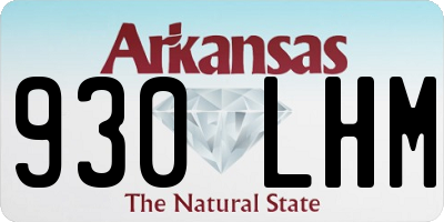 AR license plate 930LHM