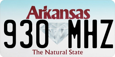 AR license plate 930MHZ