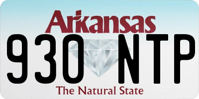 AR license plate 930NTP