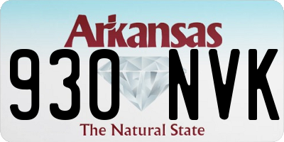 AR license plate 930NVK