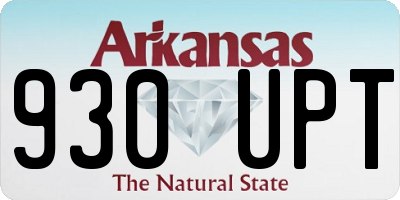 AR license plate 930UPT