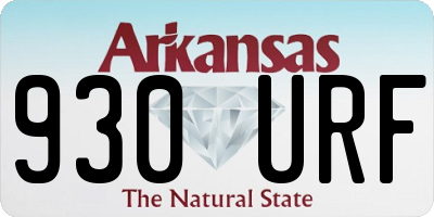 AR license plate 930URF