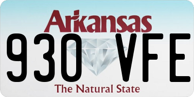 AR license plate 930VFE