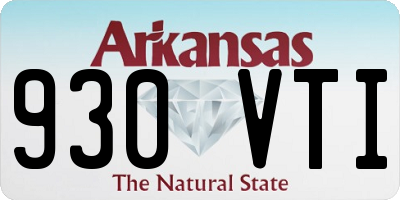 AR license plate 930VTI