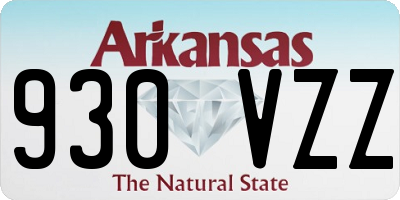 AR license plate 930VZZ